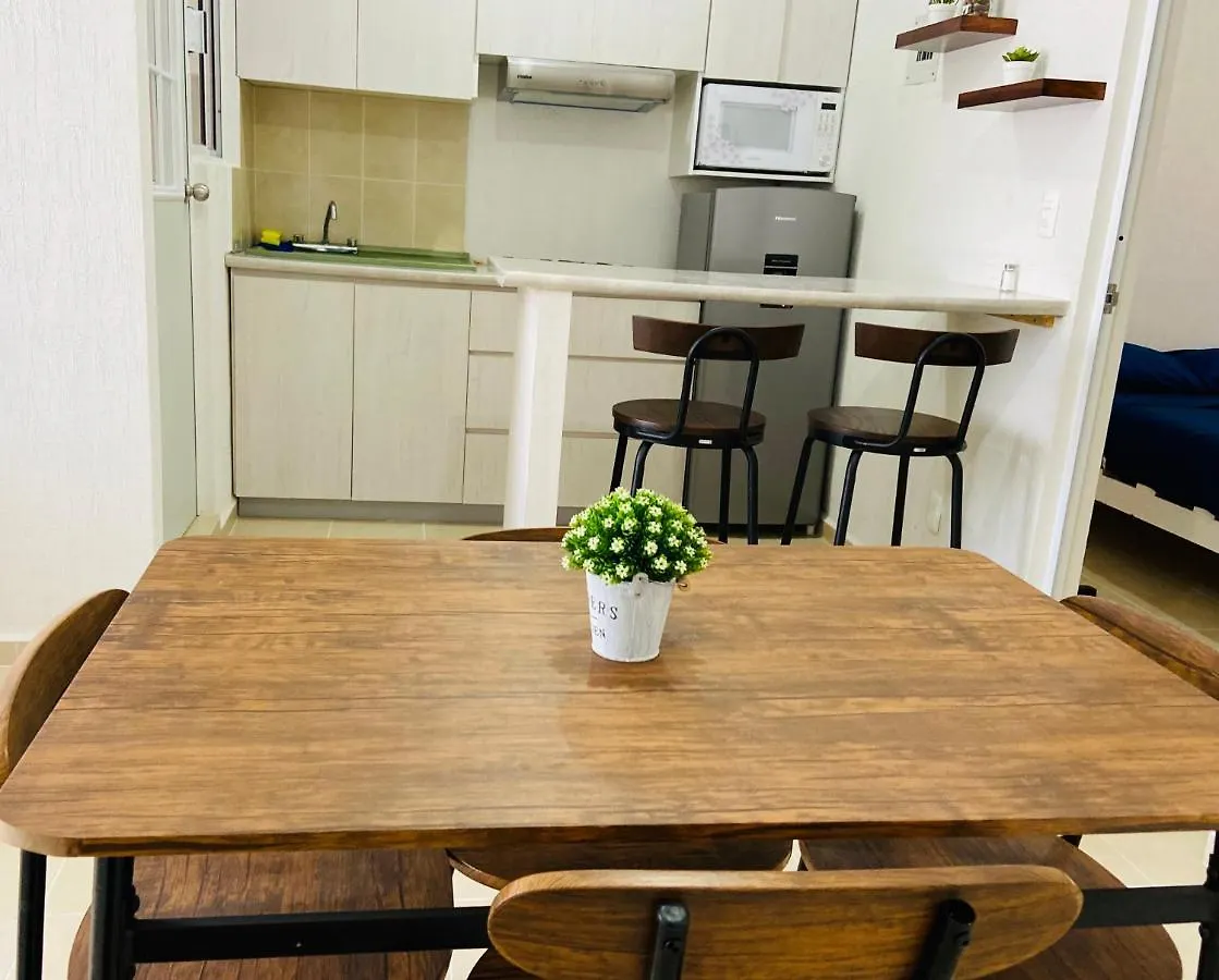 Depa Verano/Seguridad/Alberca A 13 Min Playa En Auto Apartment Playa del Carmen